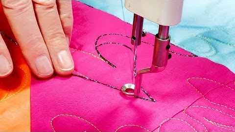 Couching on your Longarm with Myrna Ficken