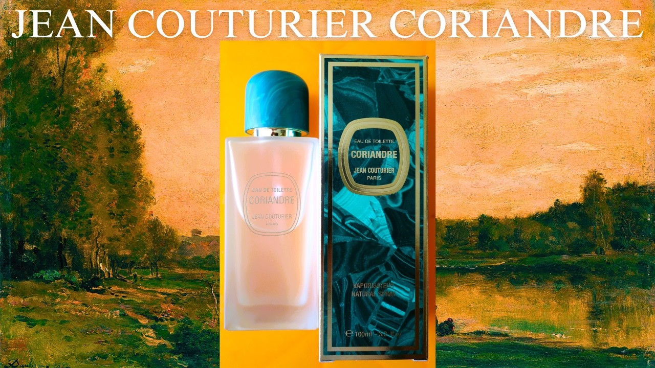 Jean Couturier Coriandre EDT 100ML Unboxing & First Sniff | Iconic