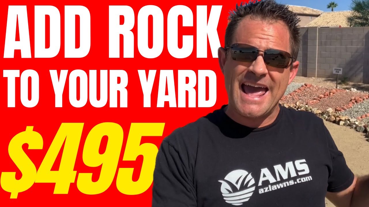 Phoenix Landscape Rock Sale! 495 for 3 Tons Installed! A 650 value