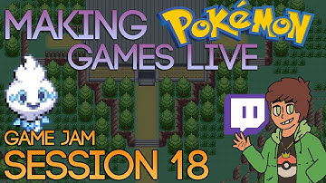 Making Pokemon Games Live (Game Jam Session 18)