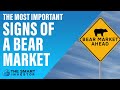 The Most Important Signs Of A Bear Market