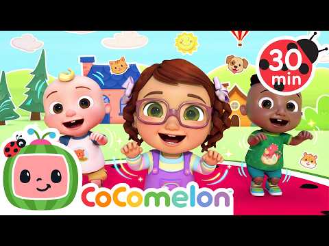 JJ’s Silly Pet Dance Party! 🐶 | CoComelon Nursery Rhymes & Kids Songs