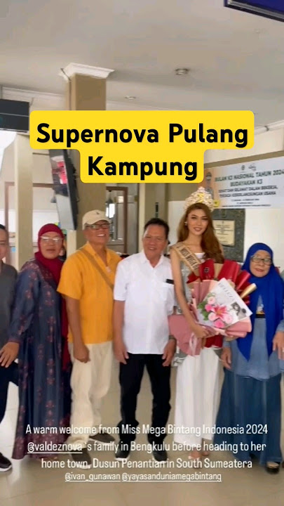 Sebelum tanding, supernova pulang kampung minta doa restu.. #mmbi2024 #novaliana