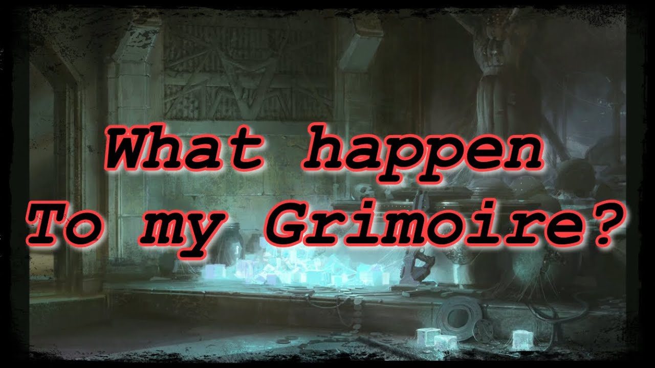 What Happen To My Grimiore YouTube what-happen-to-my-grimiore-youtube