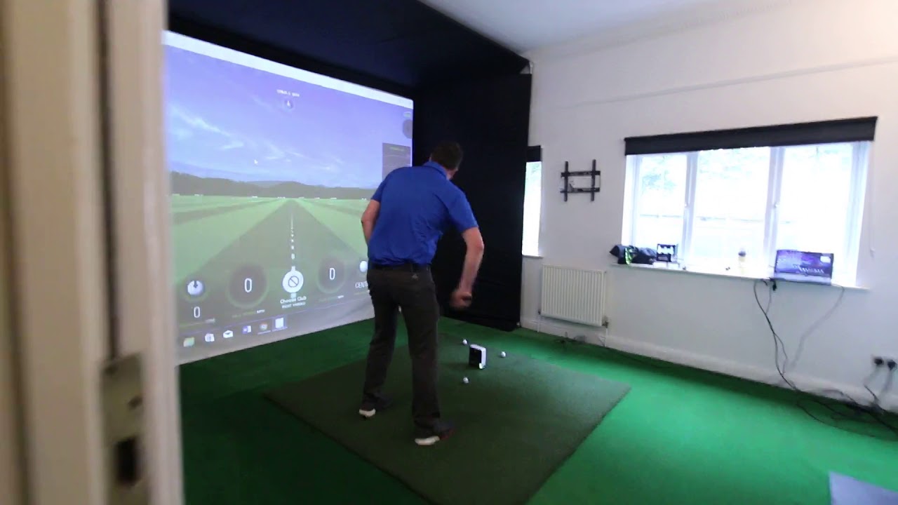 The Hampshire Golf Clubs SkyTrak Installation. YouTube