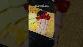 pov: you make your first charcuterie board 🍽 #charcuterie #charcuterieboard