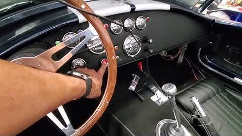 Backdraft Cobra 427 with Sniper EFI first start!