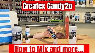 How to Mix and Use Createx Candy 2o   Your Questions Answered
