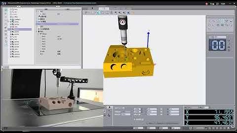 CNC video measuring machine with Automatic changing probe system
