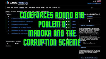 Codeforces Round #818 (Div. 2) D. Madoka and The Corruption Scheme