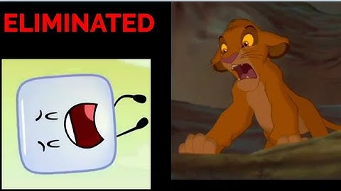 My Reaction When Each BFDIA Contestant Was Eliminated (My Version)