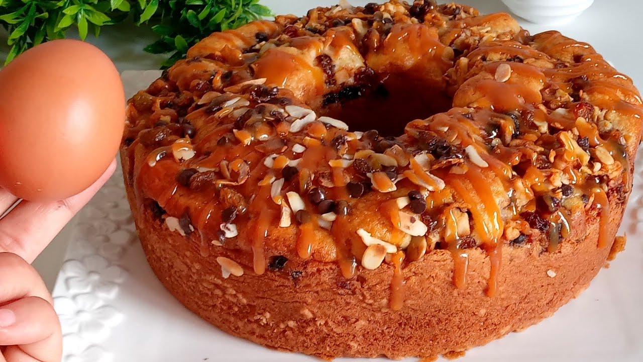 كيك يومي اقتصادي ببيضة واحدة فقط وضيفي حتا  هاد المكون🤔 وتمتعي بكيك طالع منفوخ وهشيش كيذوب فالفم