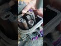 quick way to install valve cotter #technique #mechanical #tricks #mechanic