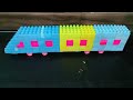 SATISFYING DIY COLOURFUL TRAIN 14/ASMR building block #buildingblocks 