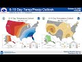 Weekly Weather Briefing for October 12, 2023