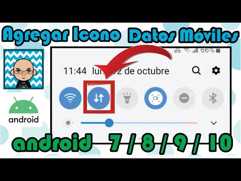 Agregar icono de datos móviles  en Android 2022