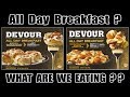 Devour's NEW All Day Breakfasts - WHAT ARE WE EATING? - The Wolfe Pit