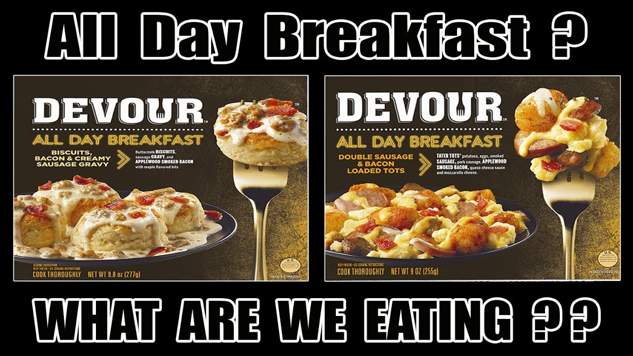 ⁣Devour's NEW All Day Breakfasts - WHAT ARE WE EATING? - The Wolfe Pit