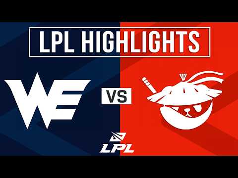 WE vs AL Highlights ALL GAMES | LPL 2026 Split 3 | Team WE vs Anyone's Legend