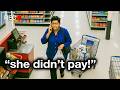 When Shoplifters Realize The Store Was Watching Them The Whole Time