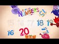 Endless 123 Numbers – Learning Numbers from 16 to 20