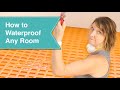Episode 7: Millie's Remodel: How to Waterproof Floors in the Bathrooms and the Kitchen (or Any Room)