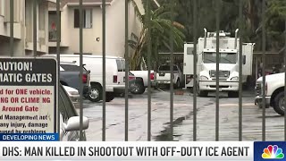 Deadly shooting involving off-duty ICE agent under investigation