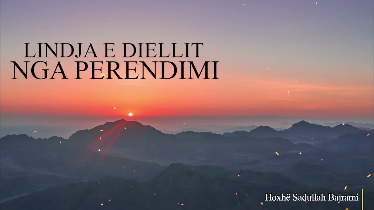 A pranohet pendimi kur të lind dielli nga perendimi?