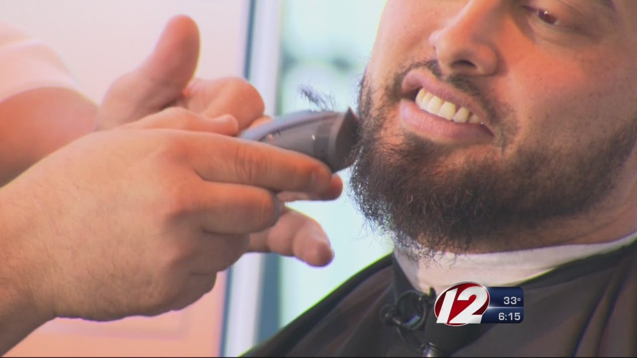 Boston Red Sox shave beards for charity