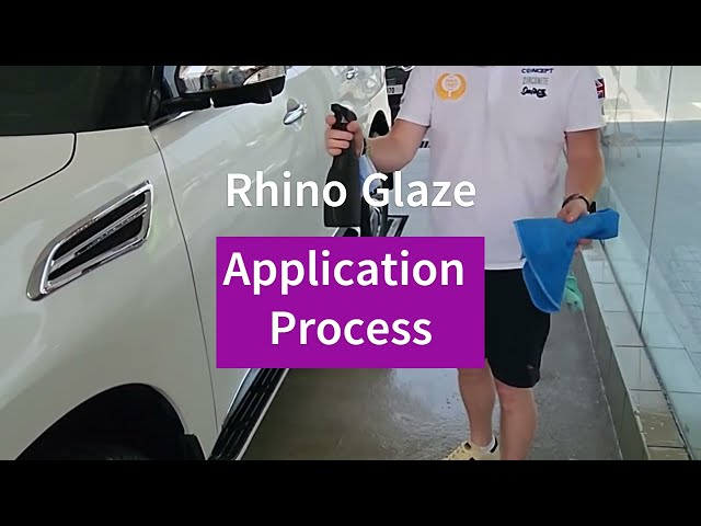 Rhino Glaze Application