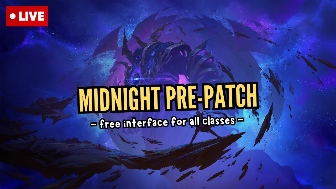 Midnight Pre-Patch + FREE UI | World of Warcraft | Live Gameplay - Luxthos