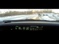 Prius PHV - Morning Commute -8°F (dashcam)