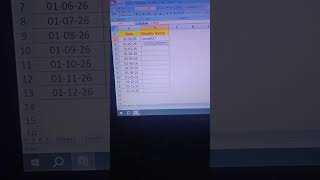 Ms Excel me date se month ka Naam kaise nikale।।#exceltips #exceltricks #excel