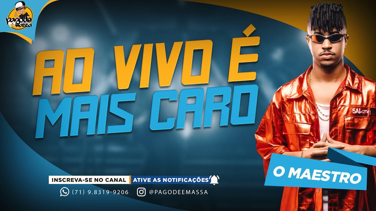 O MAESTRO | AO VIVO É MAIS CARO 2026