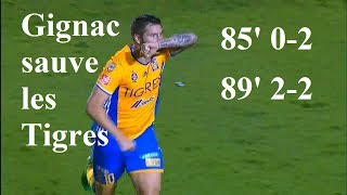 Gignac Sauve Tigres Avec 2 Buts Dans Les 5 Dernières Minutes