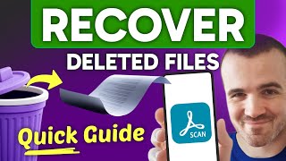 How to RECOVER Deleted Files from Adobe Scan (Step by Step) 2025