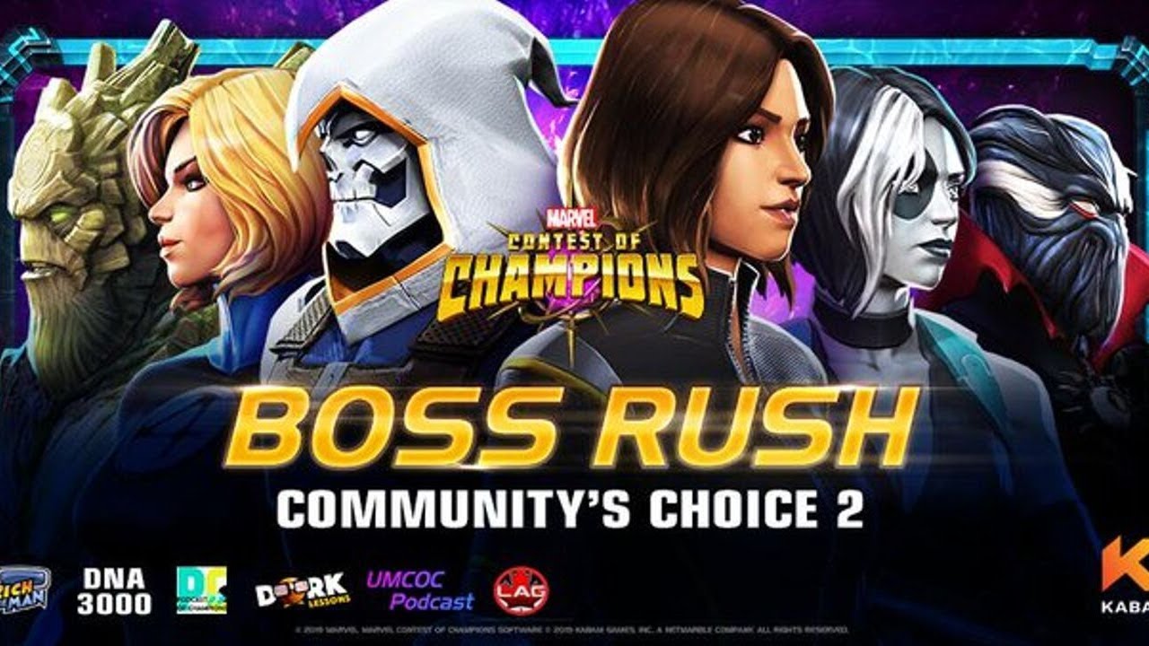 Community Choice Boss Rush 2! I Created A Boss! - Marvel Contest of Champions