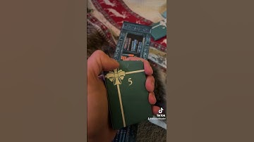 Mini Book Ornament Advent Day 5! #booktok #adventcalendar #books #bookish #reading #christmas