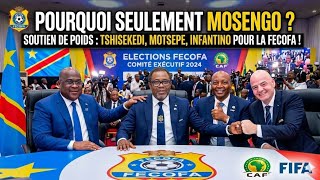 🚨 Élections #FECOFA | Pourquoi seulement #VéronMOSENGO❓️#Motsepe, #Infatino ... sont derrière lui 🤔