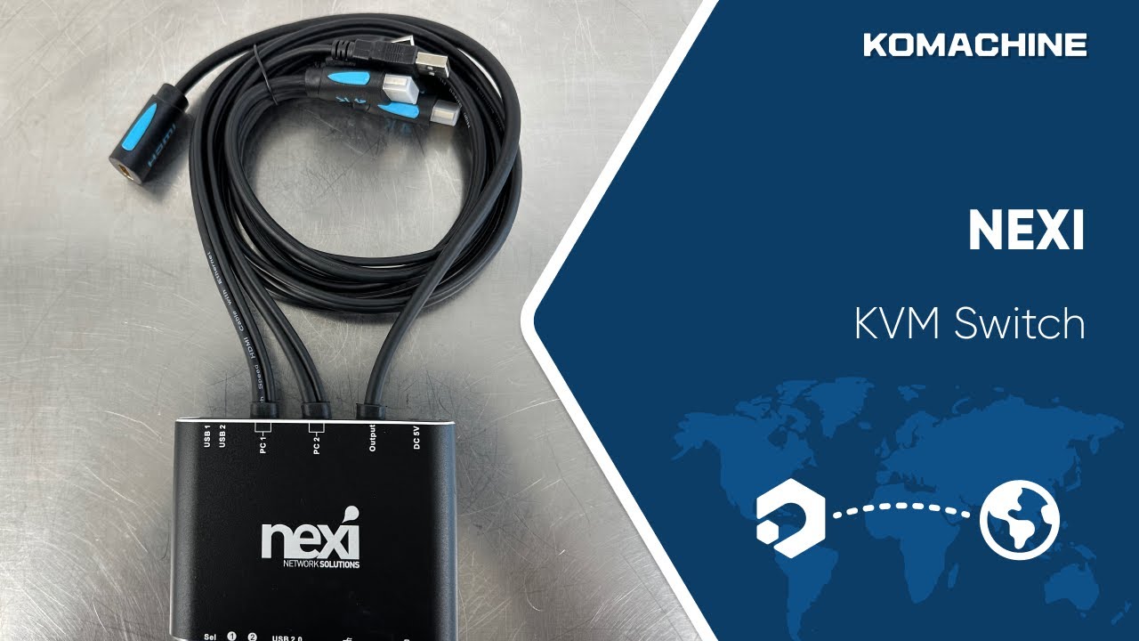 RIVER NETWORK KVM Switch NX KVM02H INV 03834 YouTube River network kvm switch nx kvm02h inv 03834 youtube
