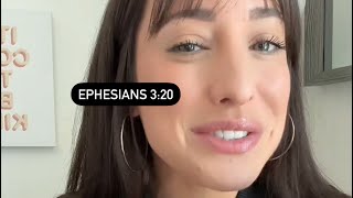 Verse of the day! Ephesians 3:20 💛 #thejesuschallenge by Madeline Grace  313 views 1 month ago 8 minutes, 24 seconds