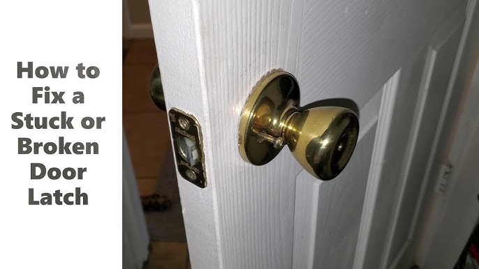 How To Fix A Stuck Door Knob: A Simple Step-by-Step Guide