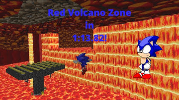SRB2: Sonic Red Volcano Zone in 1:13.82! (Version 2.2.9)