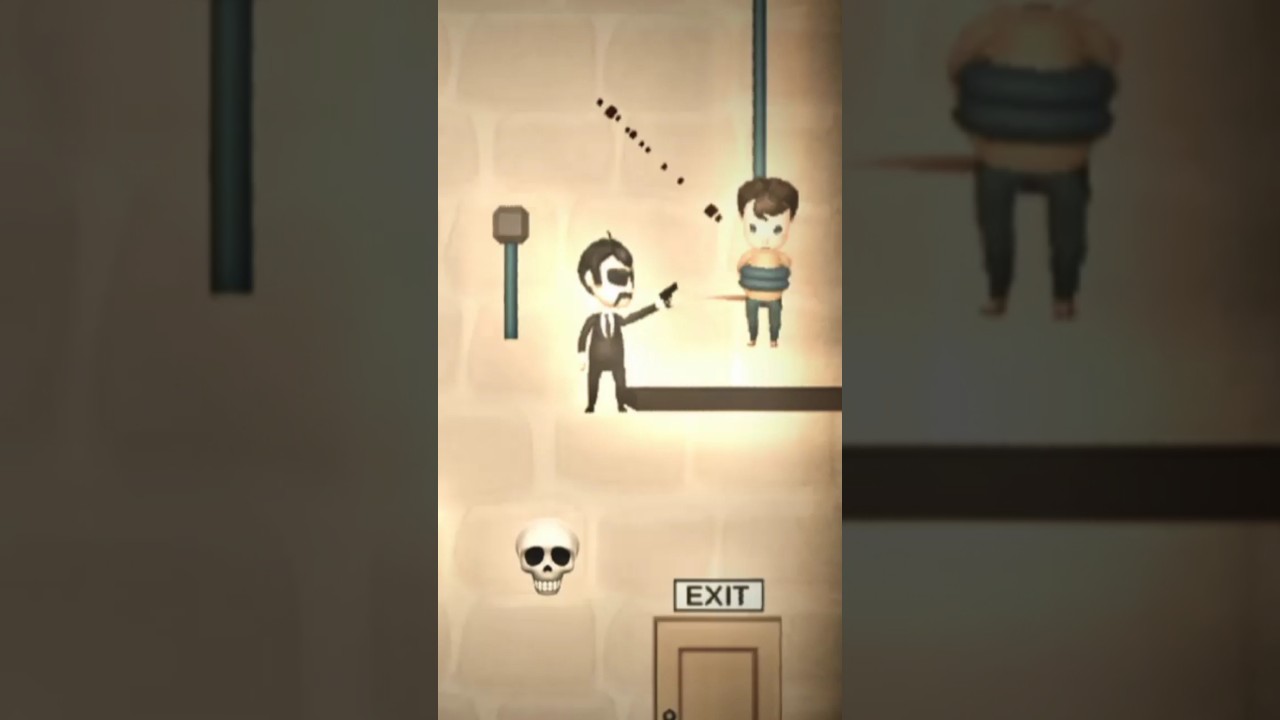 Dangerous action in  rescue cut game ✅👀💯