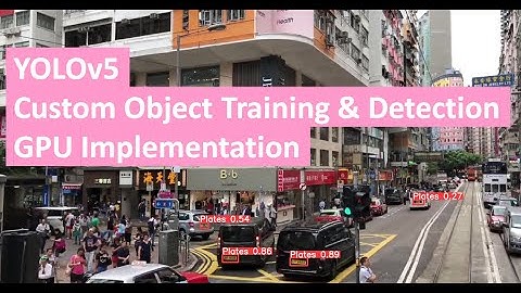 Python: Custom Object Training and Real Time Object Detection with Yolov5 (GPU Implementation)