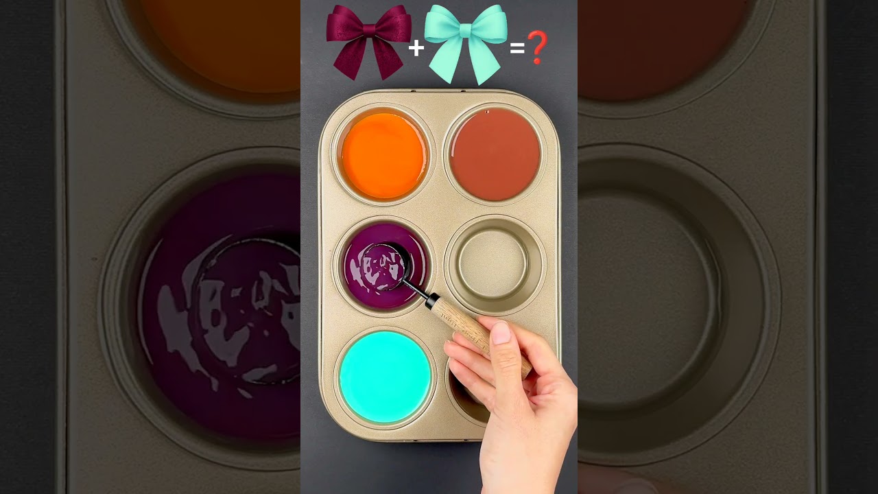 🎨 "Vibrant Fusion: Orange, Deep Purple & Aqua 