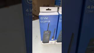 EVM USB 4 in 1 Hub 1× USB 3.0 + 3× USB 2.0 1.5 Meter Long Cable High Speed Data Transfer  EVM DH4P