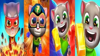 TALKING TOM GOLD RUN1 VS 2 VS Talking Tom Hero Dash VS crazy tom hero dash Android Gameplay 2022 screenshot 2