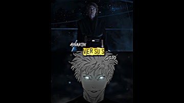 Gojo VS Anakin #shorts #anime #animeedit #jujutsukaisen #starwars #vs