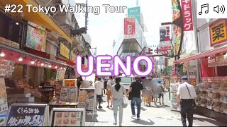 【# 22 Tokyo Walking Tour 2023】Tokyo Ueno Weekend Walk